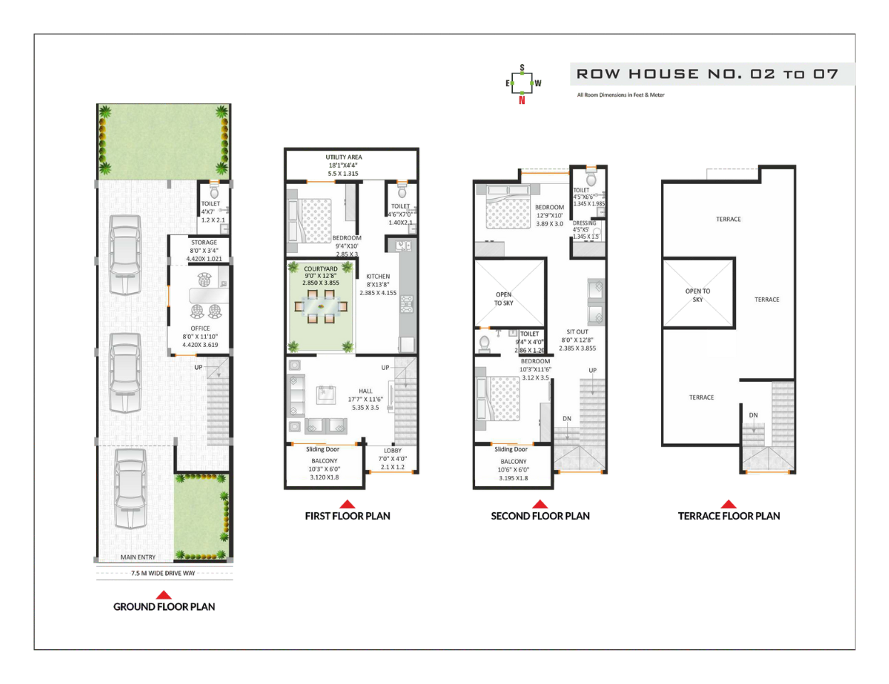 Anand forest 4bhk floor plan